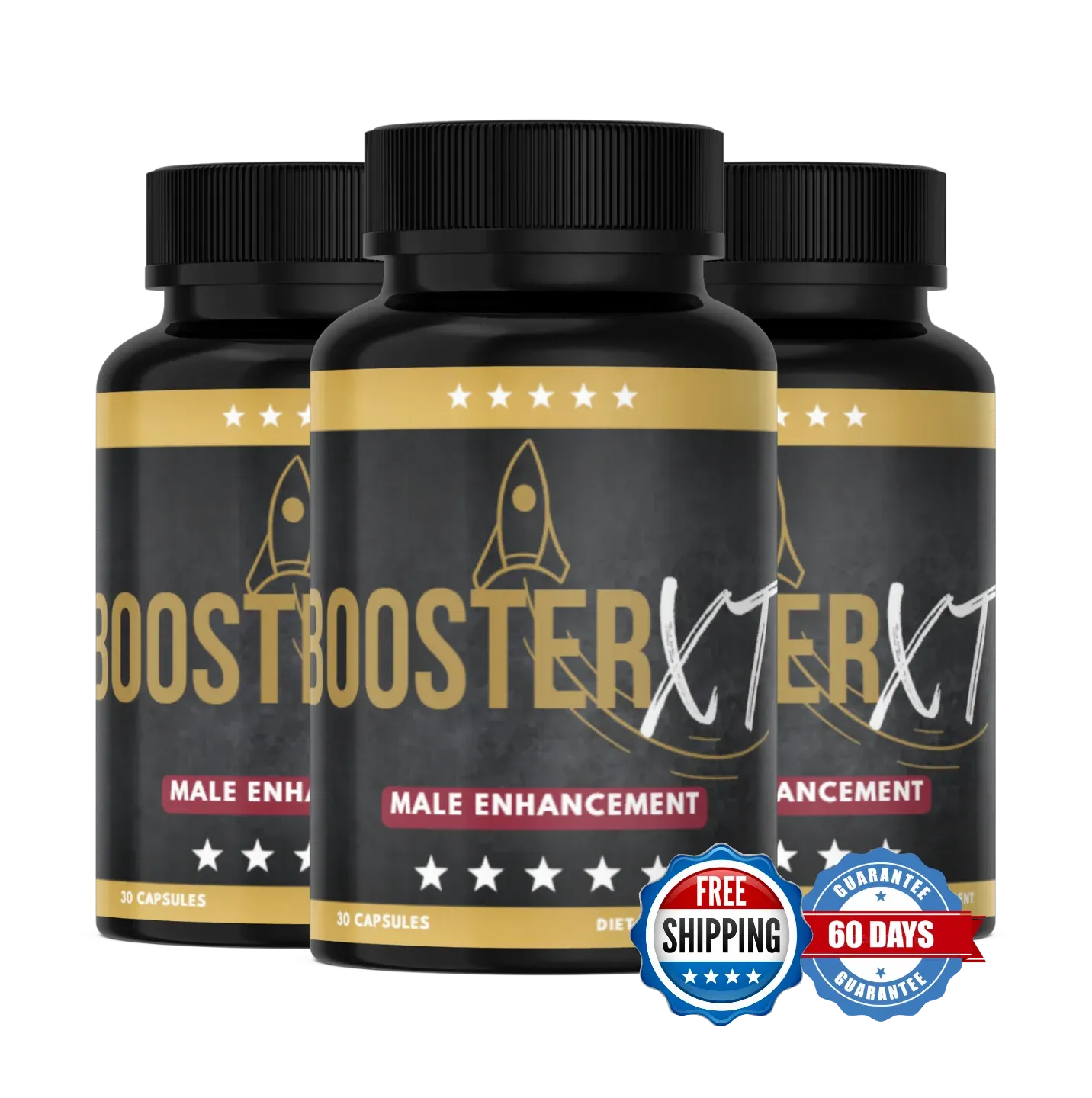 Booster XT capsules 3 bottles